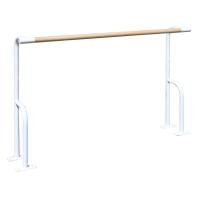 Станок хореографический напольный однорядный 1,5 м (перекладина D-40 мм береза)