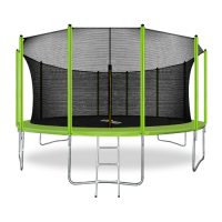 ARLAND Батут 16FT с внутренней страховочной сеткой и лестницей (Light green) (СВЕТЛО-ЗЕЛЕНЫЙ) ARLAND Батут 16FT с внутренней страховочной сеткой и лестницей (Light green) (СВЕТЛО-ЗЕЛЕНЫЙ)