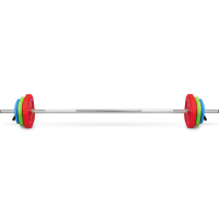 Штанга для аэробики BRONZE GYM БОДИПАМП(гриф,весовые диски 2x1,25кг,2x2,5кг,2x5кг,пара замков)