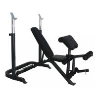 Скамья для жима с подставкой для штанги Protrain WB859P