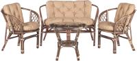 Комплект садовой мебели Sundays Bahama set Darkbrown
