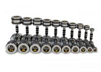 Комплект хромированных гантелей 10 пар от 1 до 10 кг Hasttings Digger HD51D5B-1-10